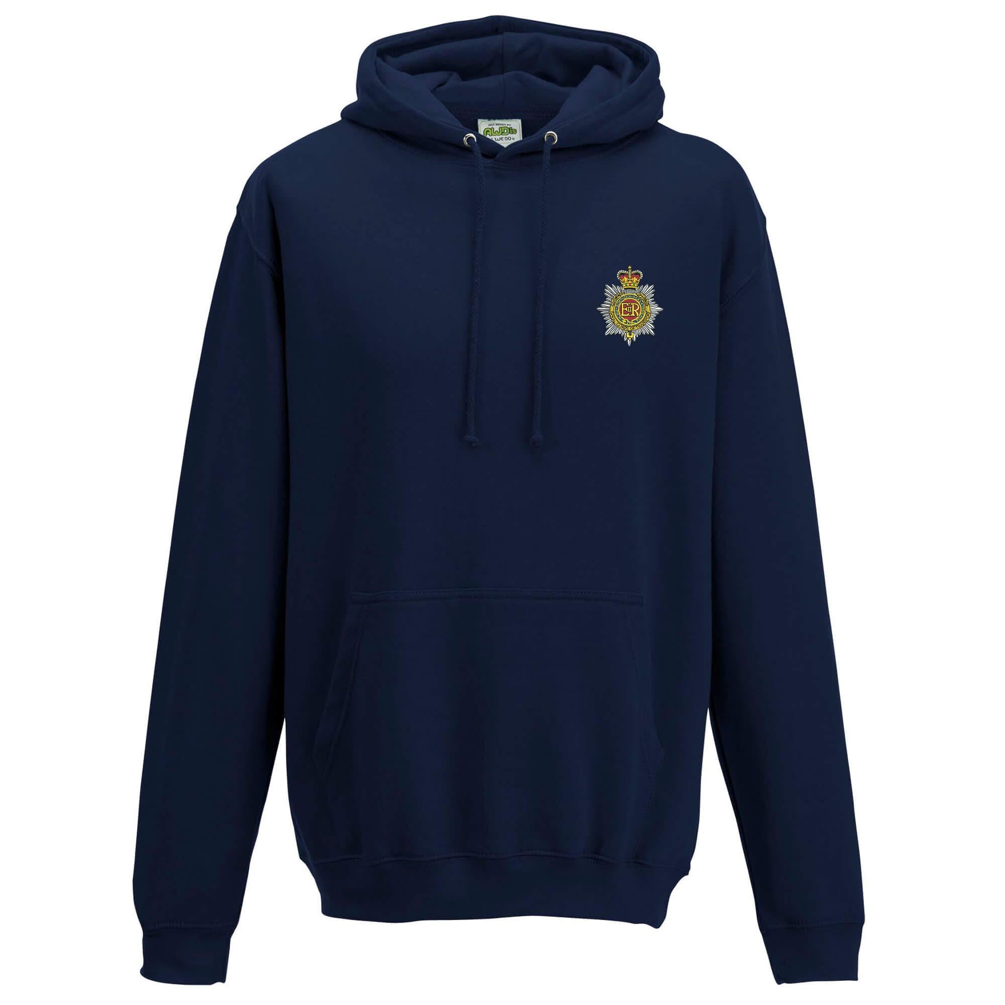 The Military Store Men's Navy Royal Corps Of Transport Embroidered Hoodie, 2X Large