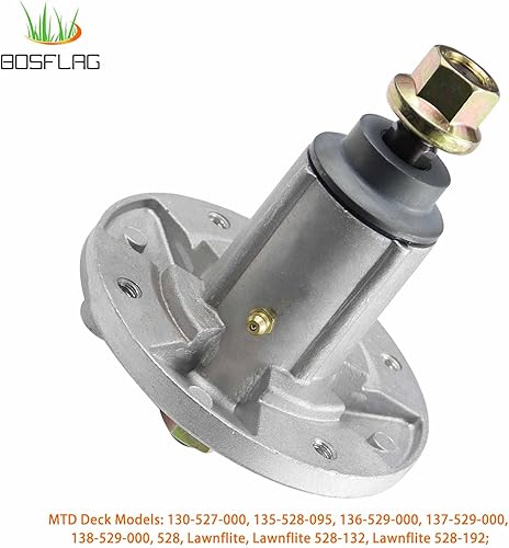 Miniatura 5 de BOSFLAG GY21099 - Kit de husillo reemplaza John Deere D170 Husillo John Deere E180 Husillo LA175 Husillo GY20867 GY20592 para John Deere LA175 G110