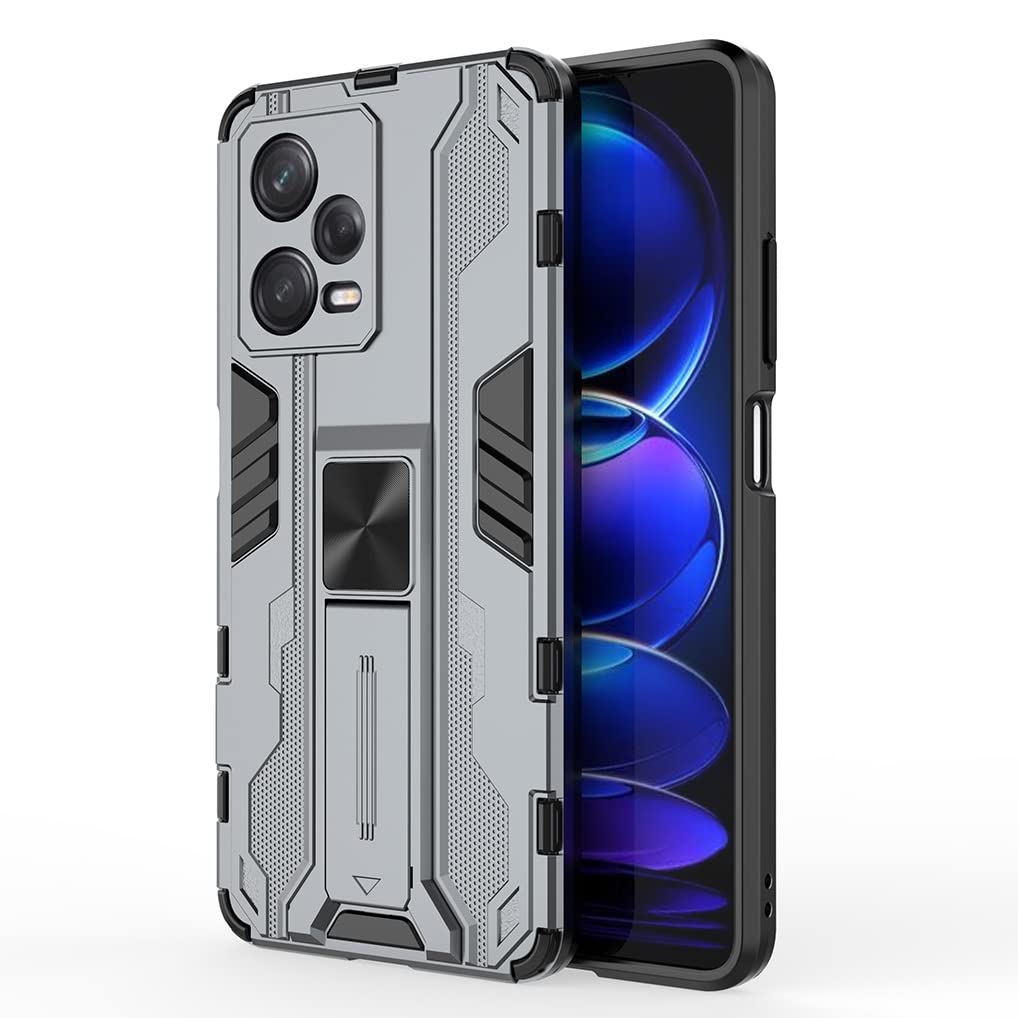 SEAHAI Cover per Xiaomi Redmi Note 12 Pro+ Plus 5G, [Militare Anti