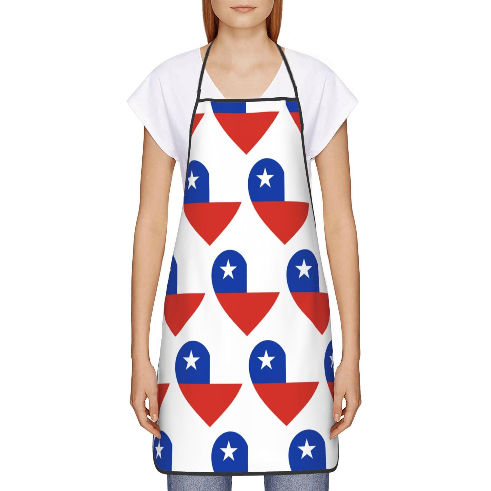 Tablier de cuisine unisexe avec drapeau canadien pour homme et femme