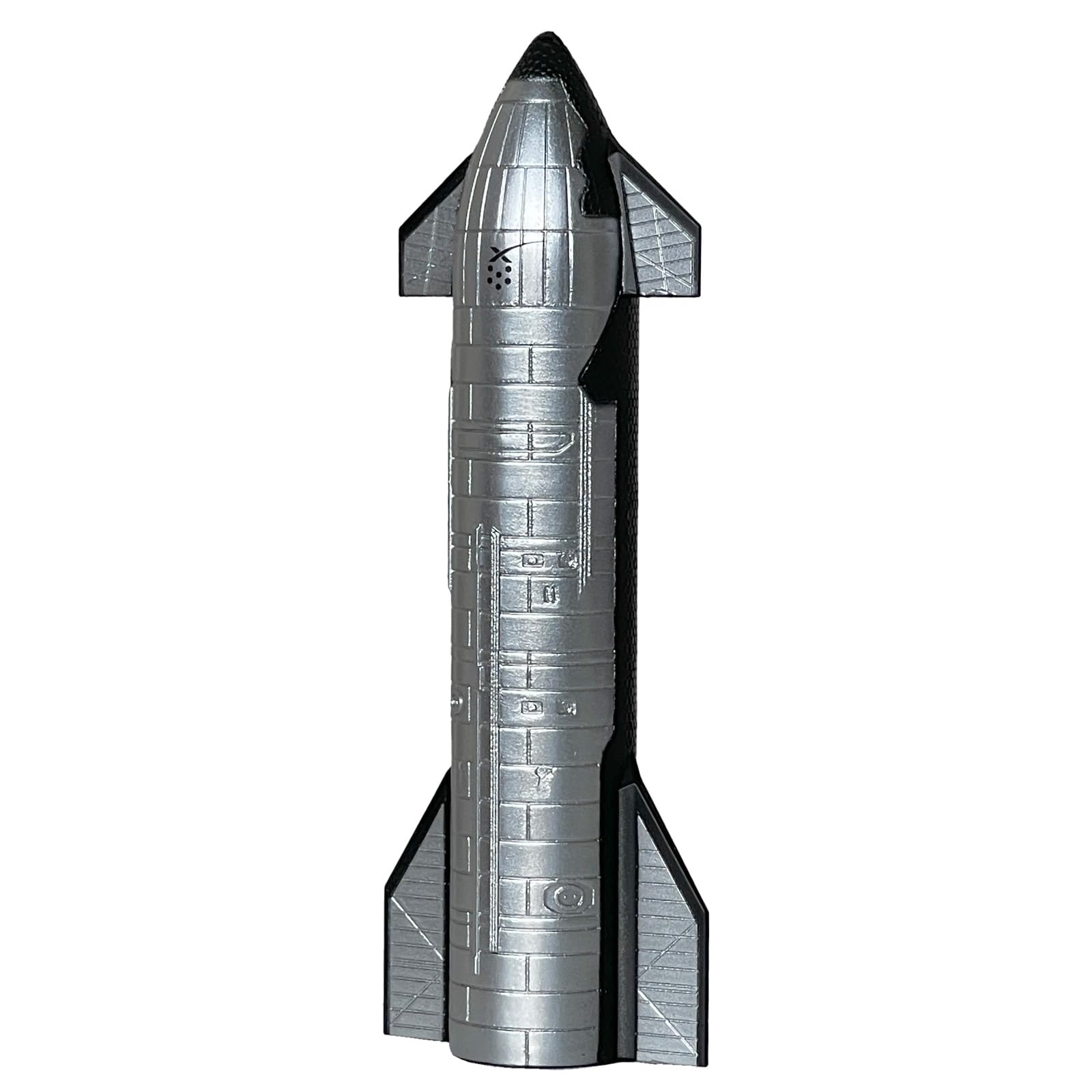 Mahfisj Starship Rocket Model 1/400 Scale Starship Display Model Metal Diecast Decoration Ideal Spacecraft Display and Gift for Adults