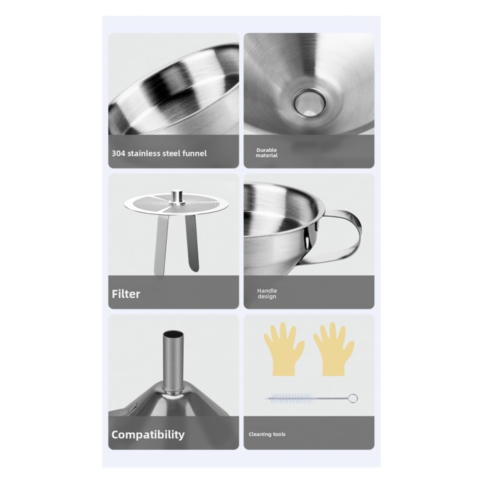 Kit d'entonnoir en résine, Compatible for Elegoo