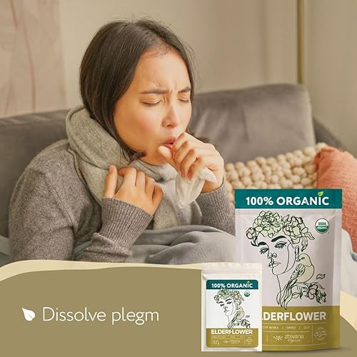 Miniatura 135 de Zhivana Organics - Té orgánico de bayas de espino blanco 16 onzas, para presión arterial alta, apoyo para la salud cardíaca y relajación