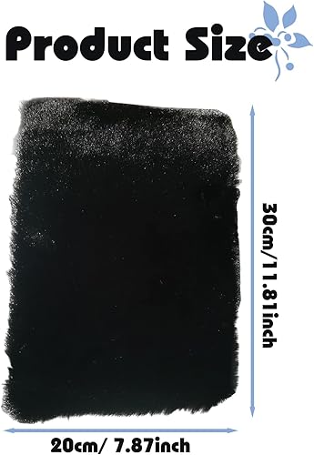 Miniatura 5 de YUNXNYC Funda peluda para reposabrazos de coche, almohadilla mullida para consola central de automóvil, almohadilla de piel de lana suave para