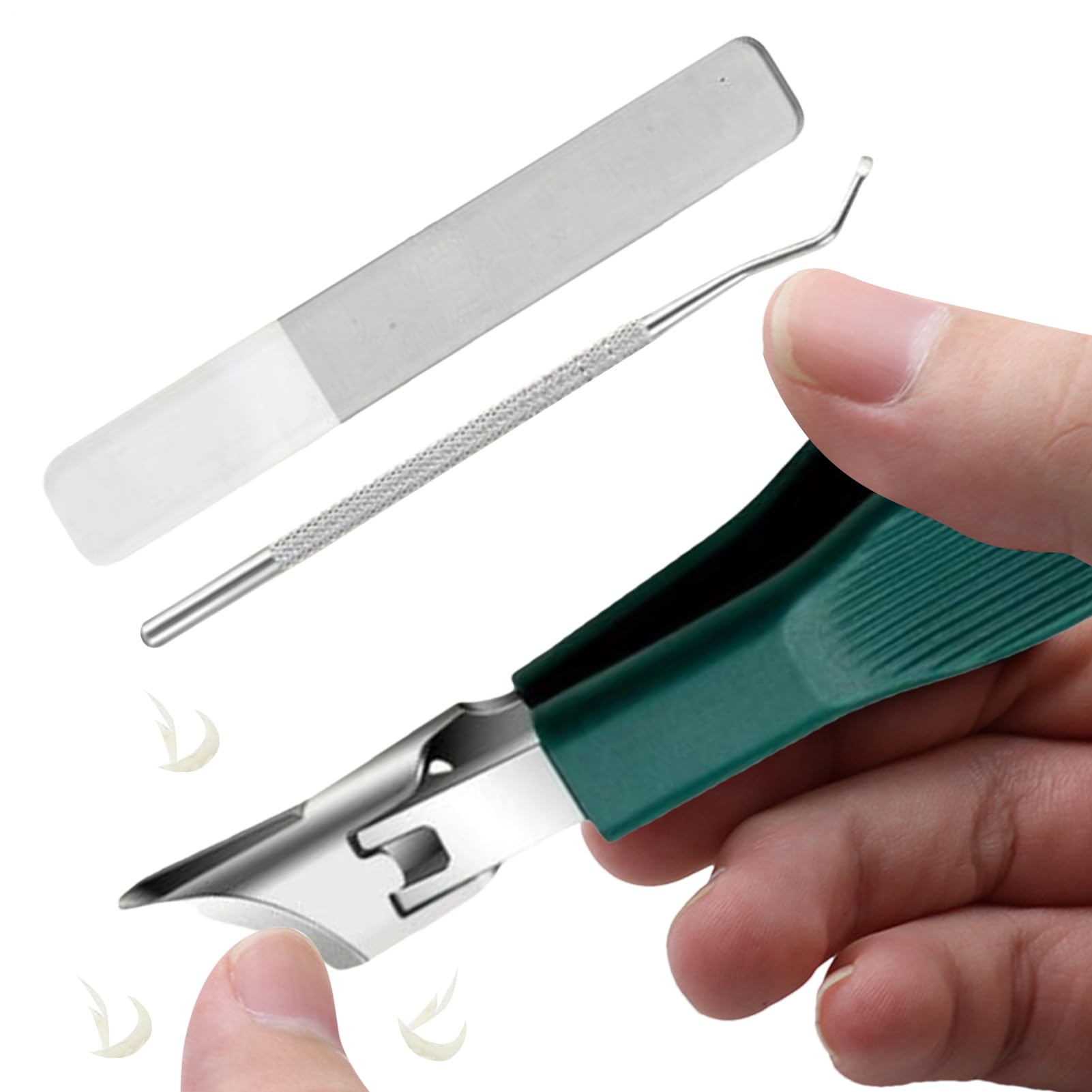 Cortauñas para Uñas Encarnadas Cortauñas para Uñas Encarnadas con Abertura | Herramienta Resistentes para Manicura y de Adultos y Mayores