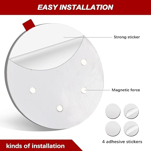 Miniatura 4 de Letrero de puerta de oficina, 6 pulgadas, Gone For Today, Do Not Disturb, Back Soon, In A Meeting, Out of Office, Please Knock, letrero magnético