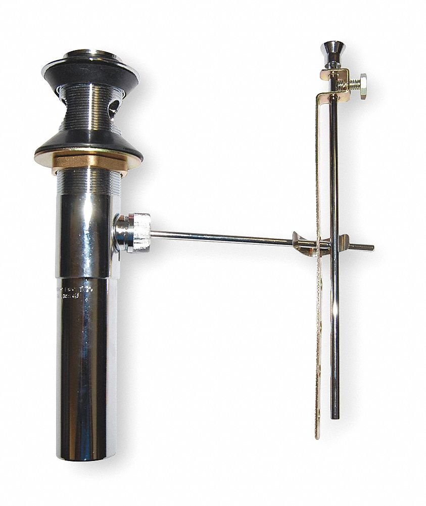 Pop-Up Waste, Brass, 1 1/4 in Dia