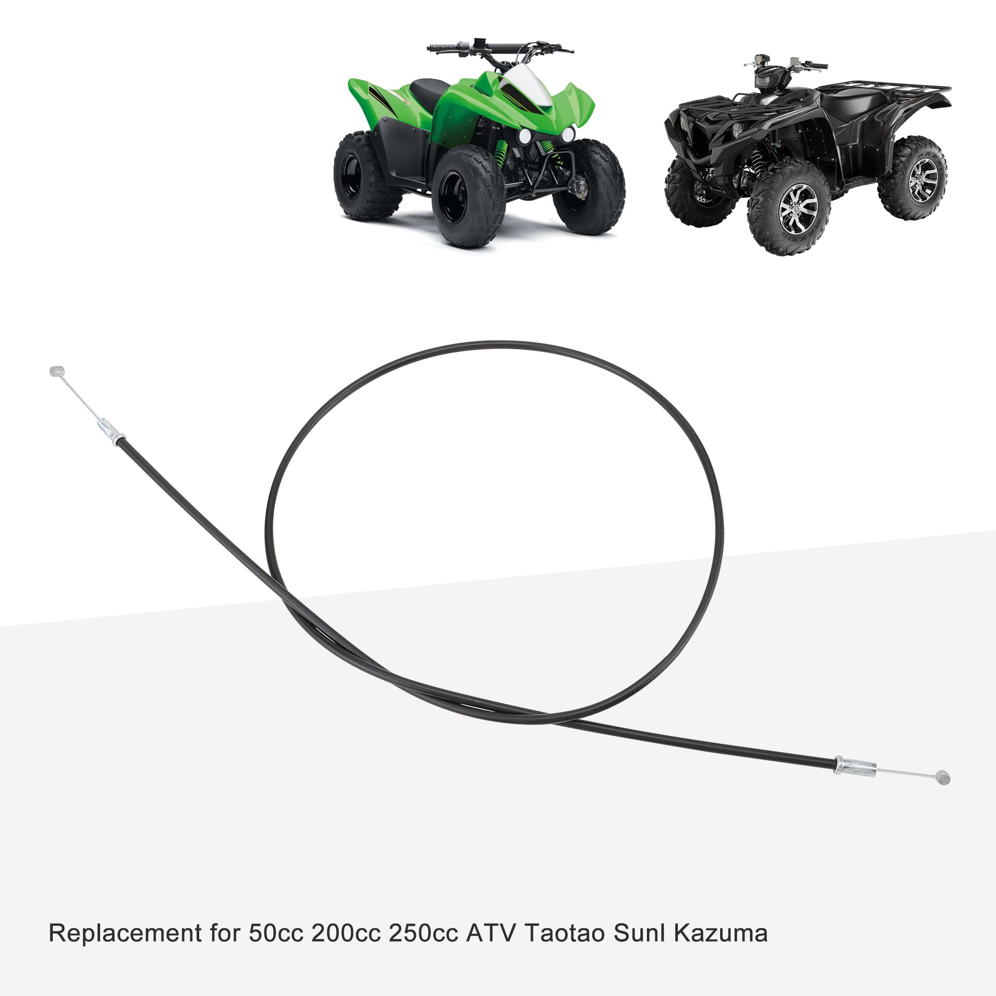 GOOFIT Cable de estrangulación de 47.24" Reemplazar para 200cc 250cc ATV