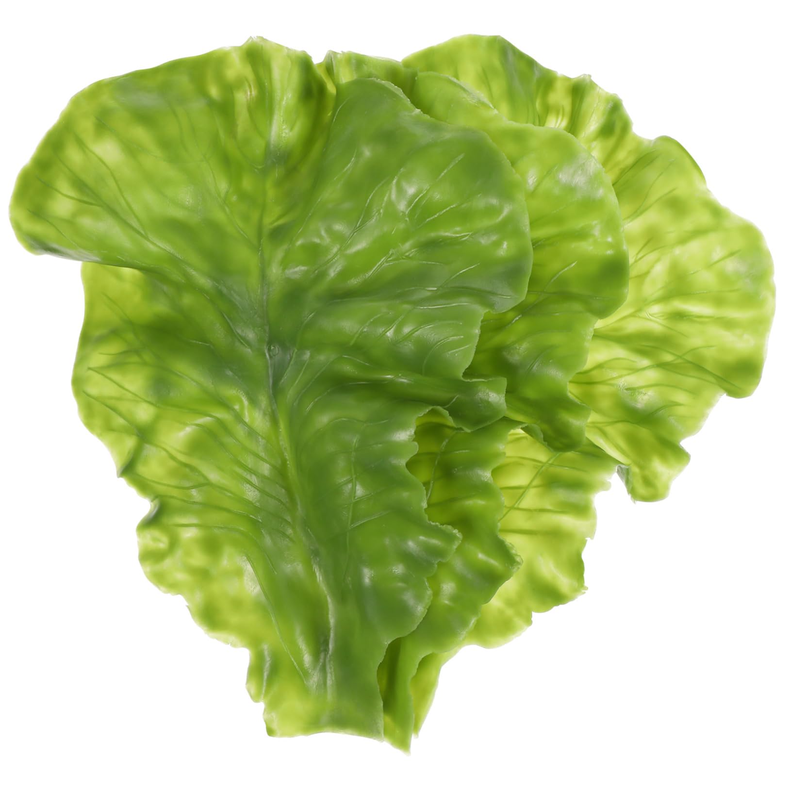 Ciieeo 9 Pièces Feuilles De Laitue Artificielle Feuille De Légumes, image size:1628x1628