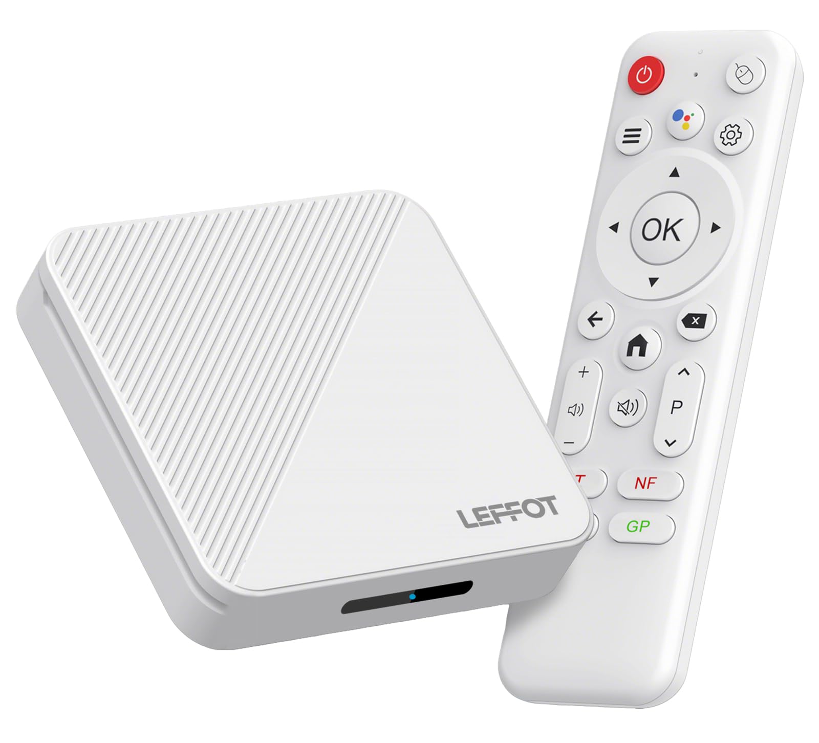 Android 14 TV BOX 2025, LEEFOT H313 4K Ultra HD Streaming Device