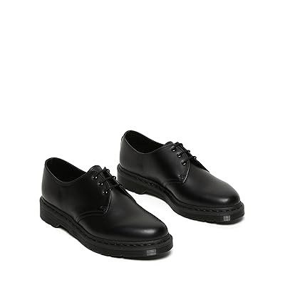 Dr. Martens 1461 3 Tie Shoe Lace up casual Shoes Black Smooth