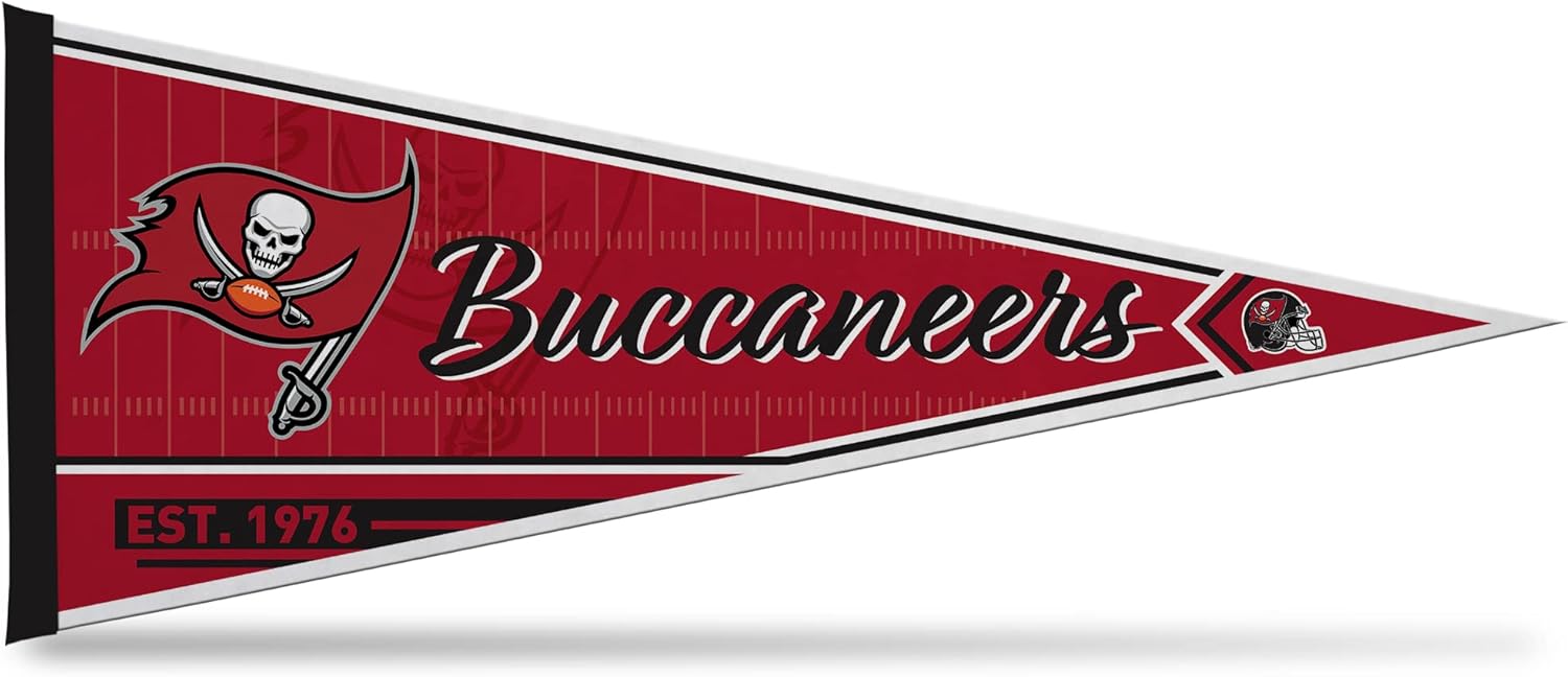 Rico Industries NFL Football Classic 12" x 30" Felt Wall Décor Pennant - Great for Home/Bed Room/Man Cave Décor 10 61cRpbWV rL. AC SL1500