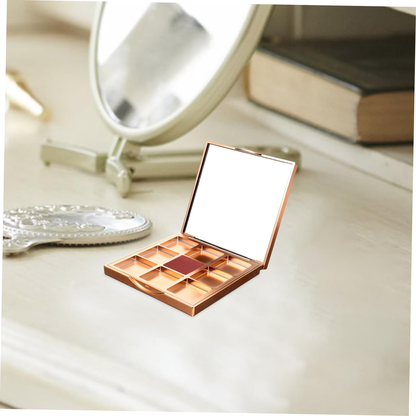 Didiseaon 5pezzi Palette Per Ombretti Vuota Scomparti Design e Portatile Per Makeup Personalizzato Per Viaggi e Cosmetici