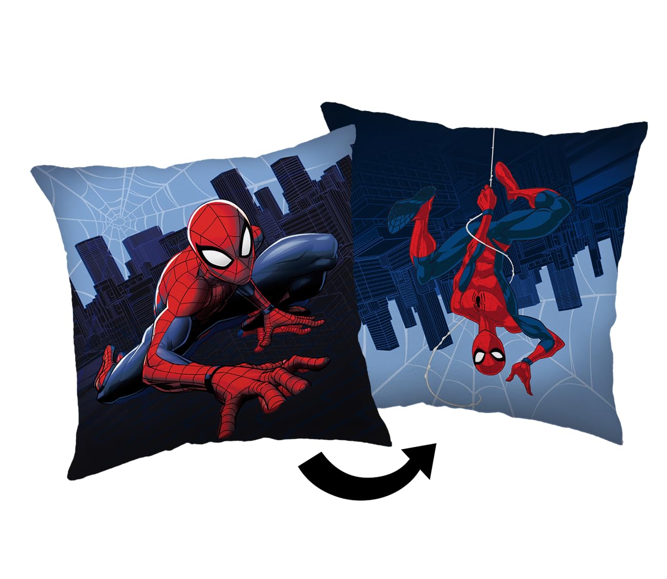 Set Biancheria Da Letto Spider-Man Per Bambini | Copripiumino 140x200 Cm E Federa 70x90 Cm | Cotone 100% - Foto 10