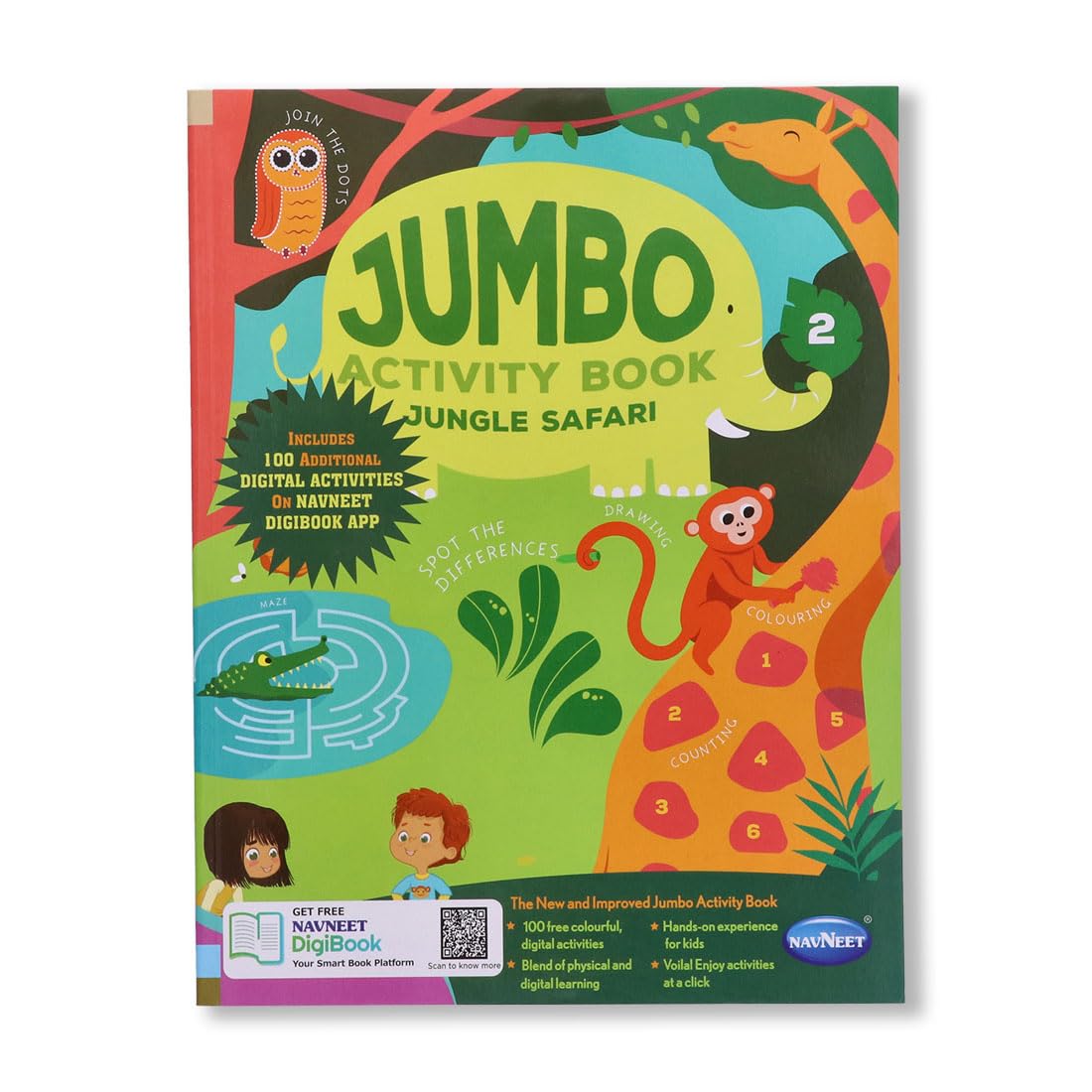 Navneet Jumbo Activity Book - 2