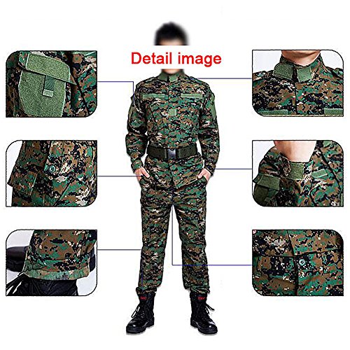 image for H World Shopping Military Tactical Mens Hunting Combat BDU Uniform Sui