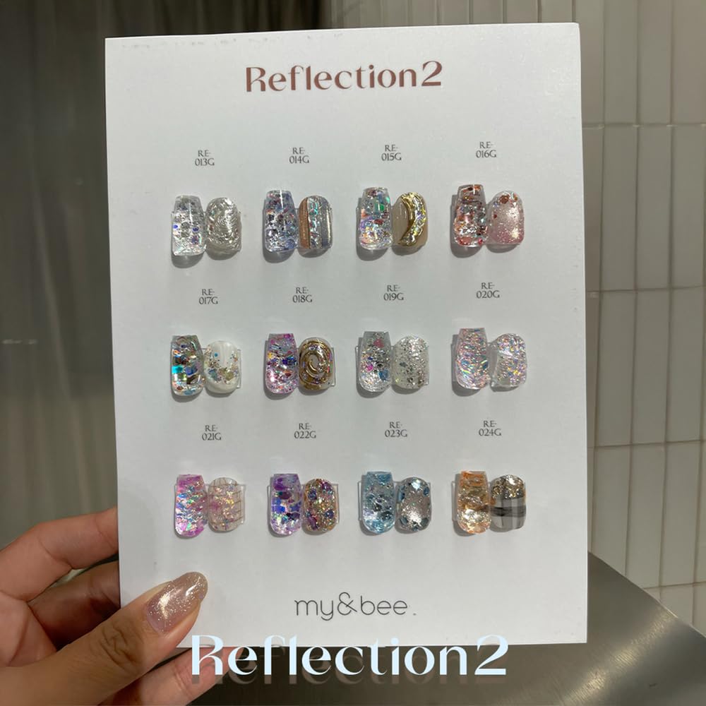Amazon | my&bee カラージェル リフレクションセット 013～024