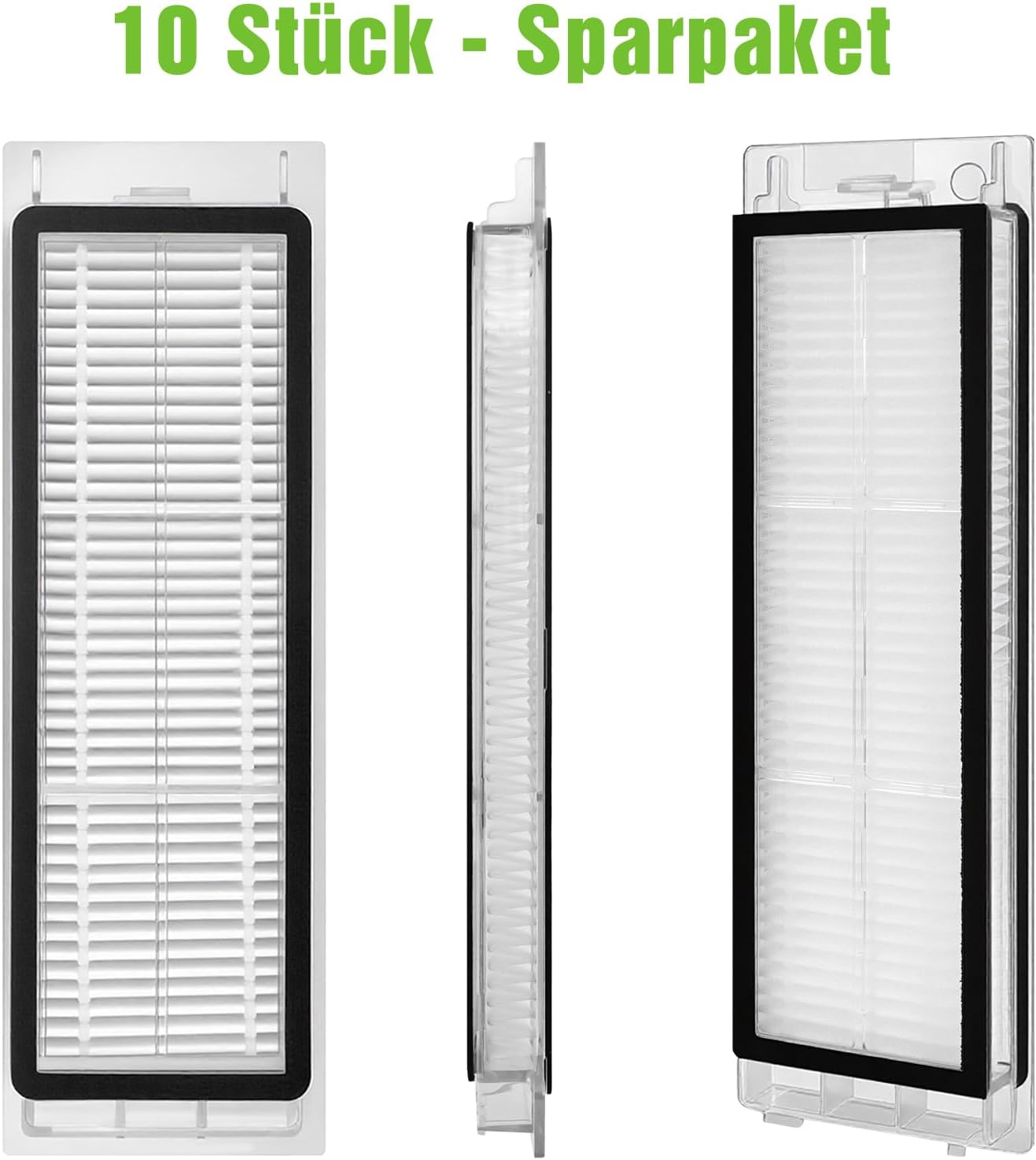 10pcs HEPA Filter for Xiaomi Roborock S6 S5 MAX S60 S65 S5 S50 S55 E25 E35 Vacuum Accessories