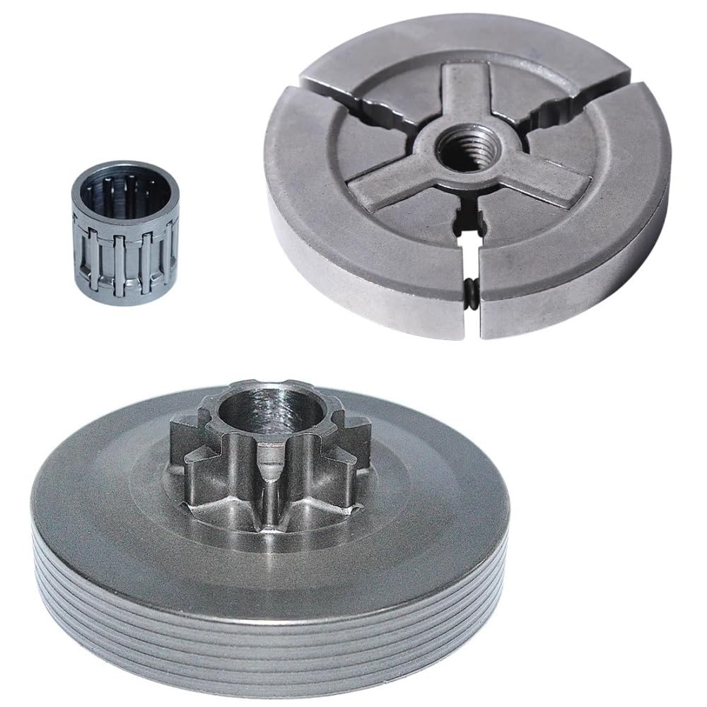 Kit de tambor de embrague de 325 "7T con rodamiento de agujas apto for piezas de herramientas eléctricas de motosierra 4500 5200 5800 45CC 52CC 58CC