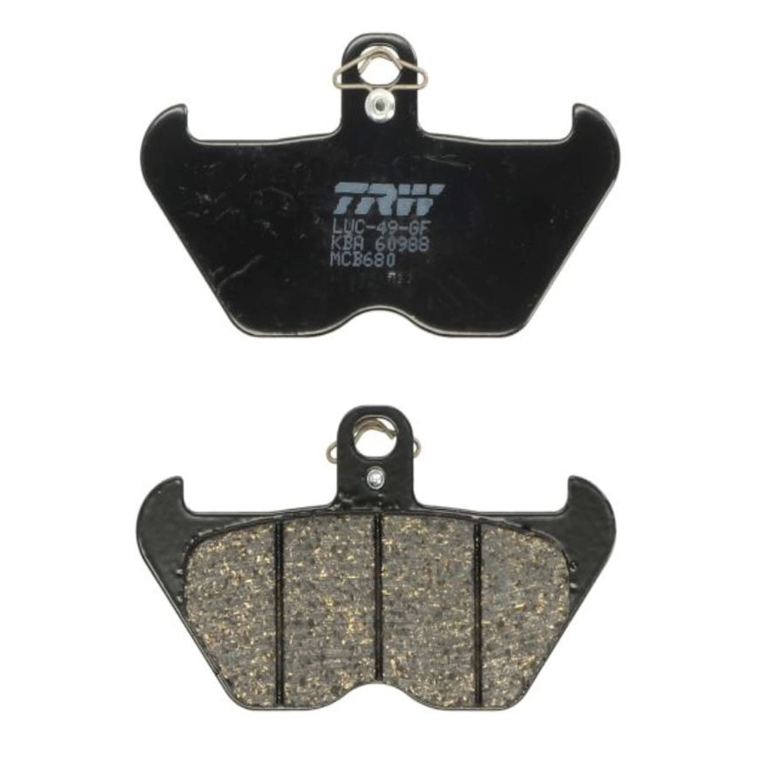 3X TRW Lucas Bremsbeläge komplett für BMW R850C R1100GS R1150GS R1200C vorne + hinten