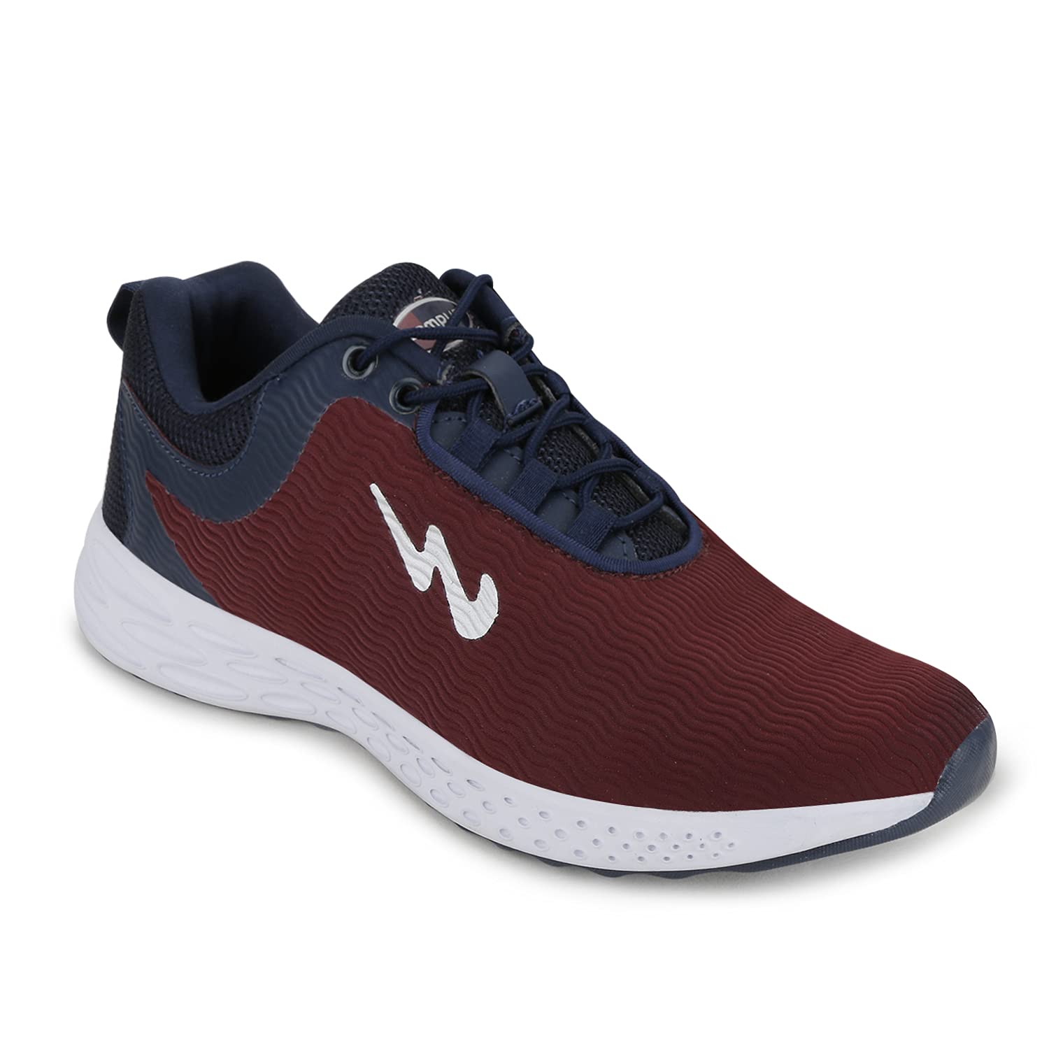 Campus Mens Prince Blu/Wine Running Shoes - 9 UK (43 EU) (5G-582) (B07XVLCDLQ) Amazon Price History, Amazon Price Tracker