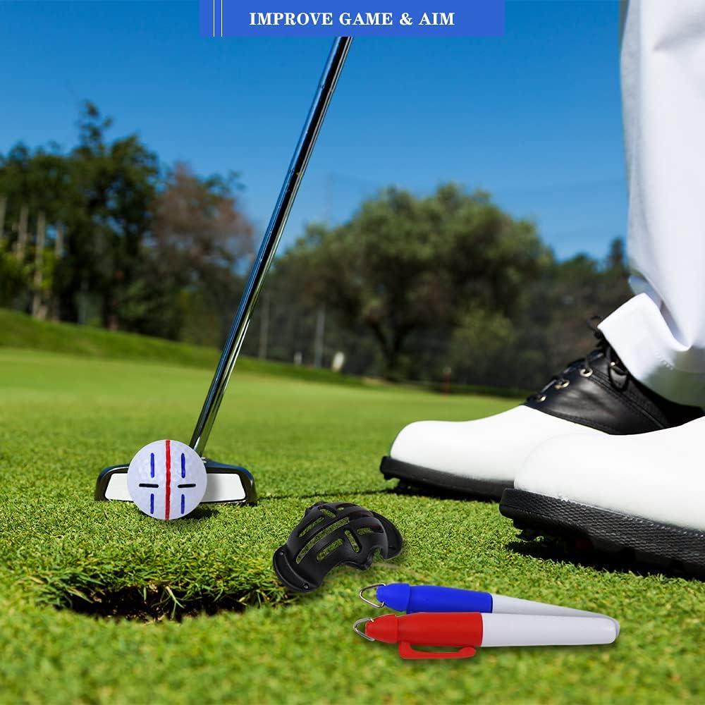 Susimond 9Pcs Golf Ball Marker Tool
