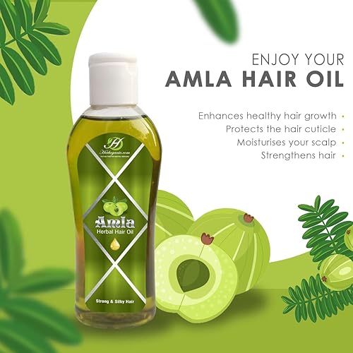 Miniatura 2 de Amla - Aceite de hierbas para el cabello, estimulado el crecimiento del cabello, reduce la pérdida de cabello, mejora la circulación del cuero