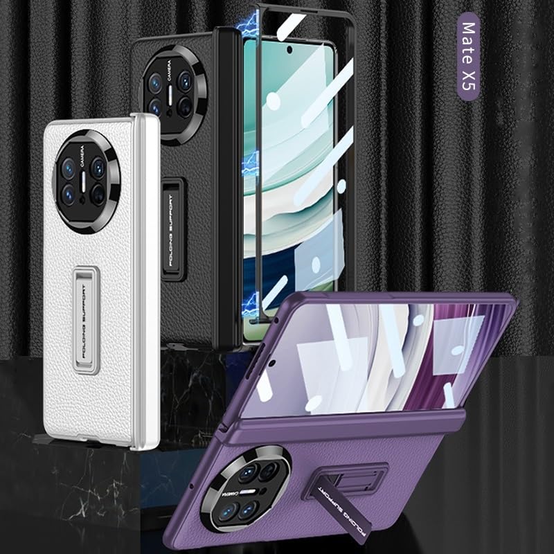Coque Huawei Mate X5 vert avec support pour repas et voyages