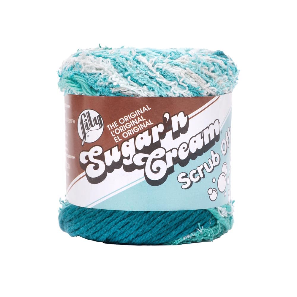 Amazon.com: Spinrite Lily Sugar'n Cream Yarn Scrub Off-Deep