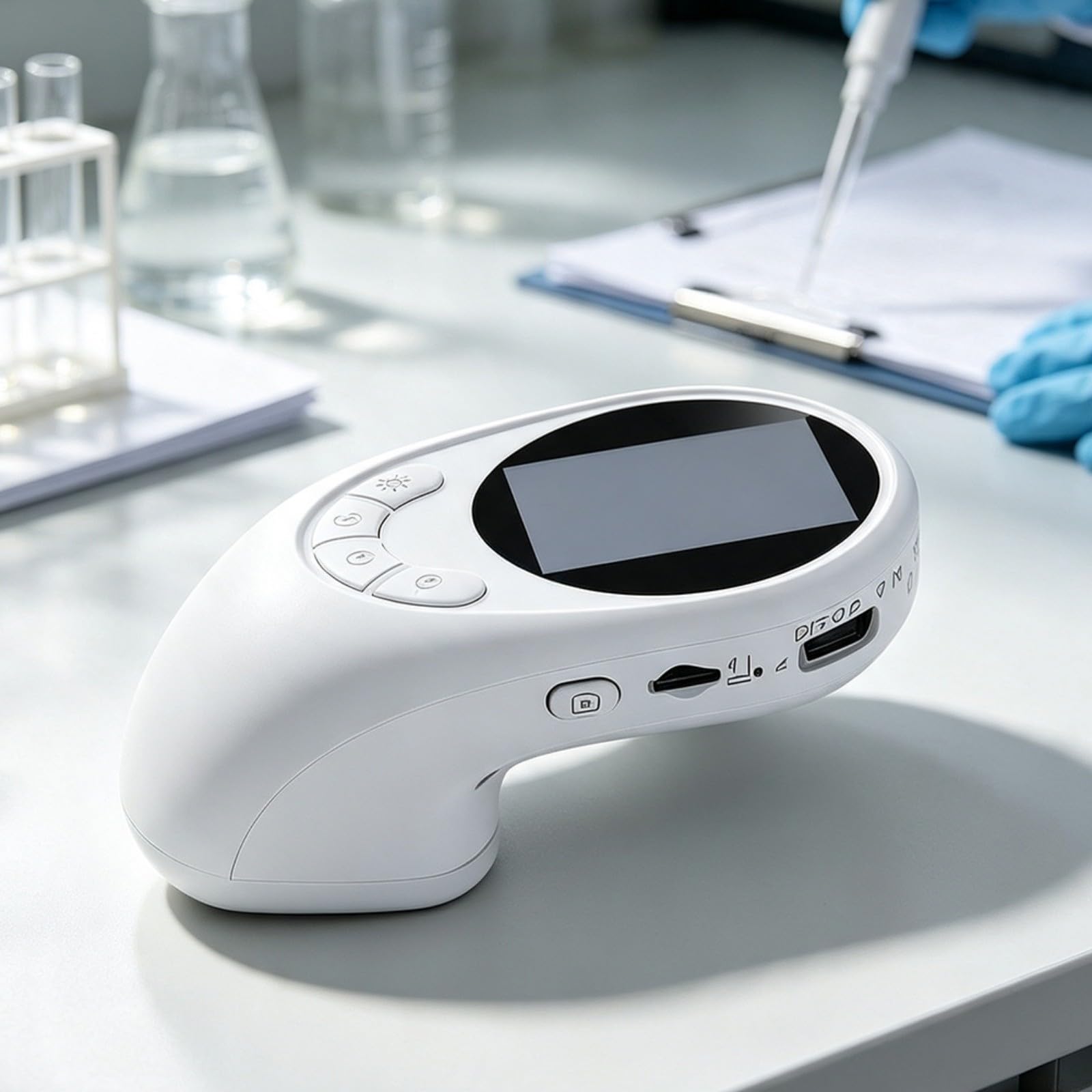 Microscopio portatile per riparazione e gioielli, display da 24 pollici con