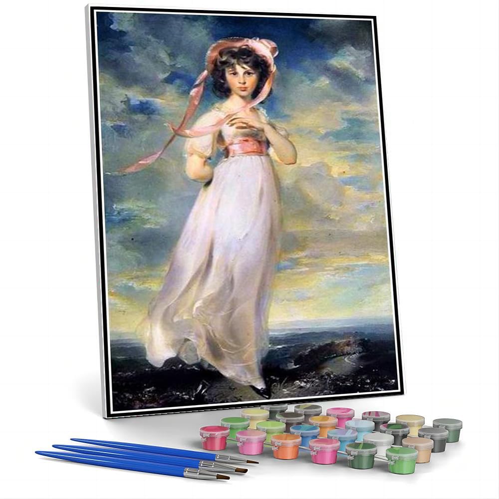 Amazon.com: Paint by Numbers for Adult Kits Pinkie Detailed