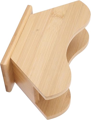 Miniatura 7 de Estante universal de almacenamiento de papel de café, soporte de filtro de café de madera, soporte de filtro de café en forma de cono, accesorios de