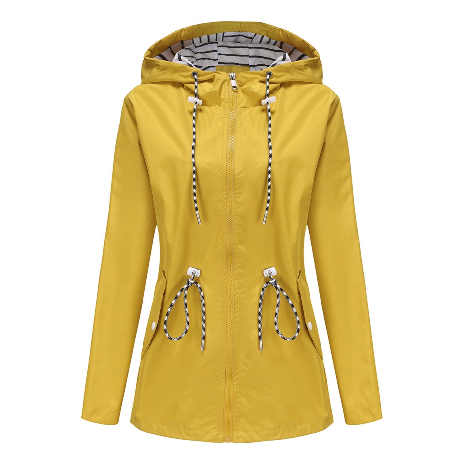 Impermeabili Da Donna Giacca A Antipioggia Impermeabile Leggero Trench Con Cappuccio Esterno Maglie Pile Invernali Trekking Antivento Vento Moto Pioggia Ciclismo Montagna Invernale Soft