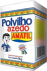 Polvilho Azedo Farinha Fécula De Mandioca 1kg Amafil