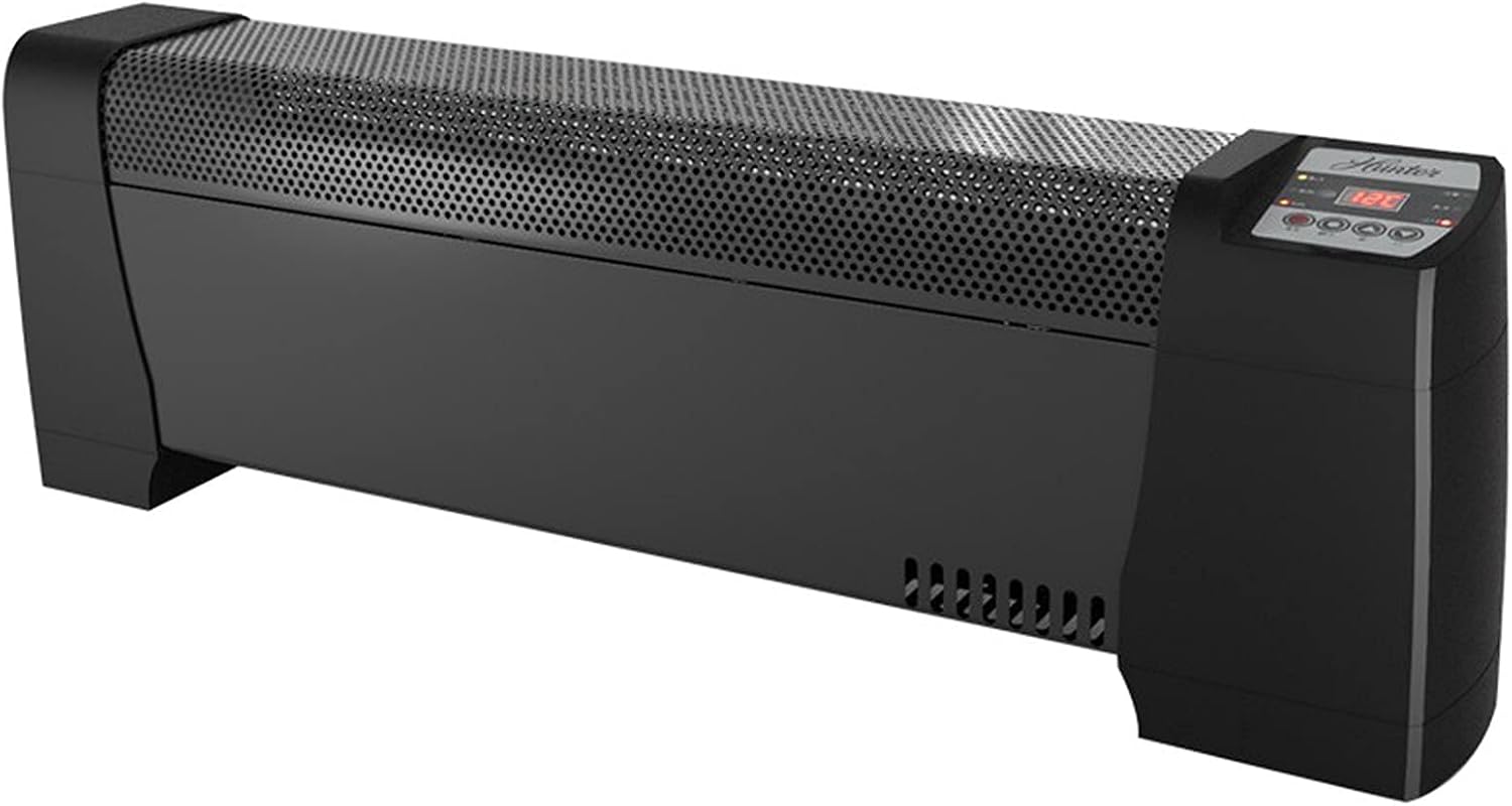 Heater,Electric Skirting Board Convector Heater With Thermostat Remote