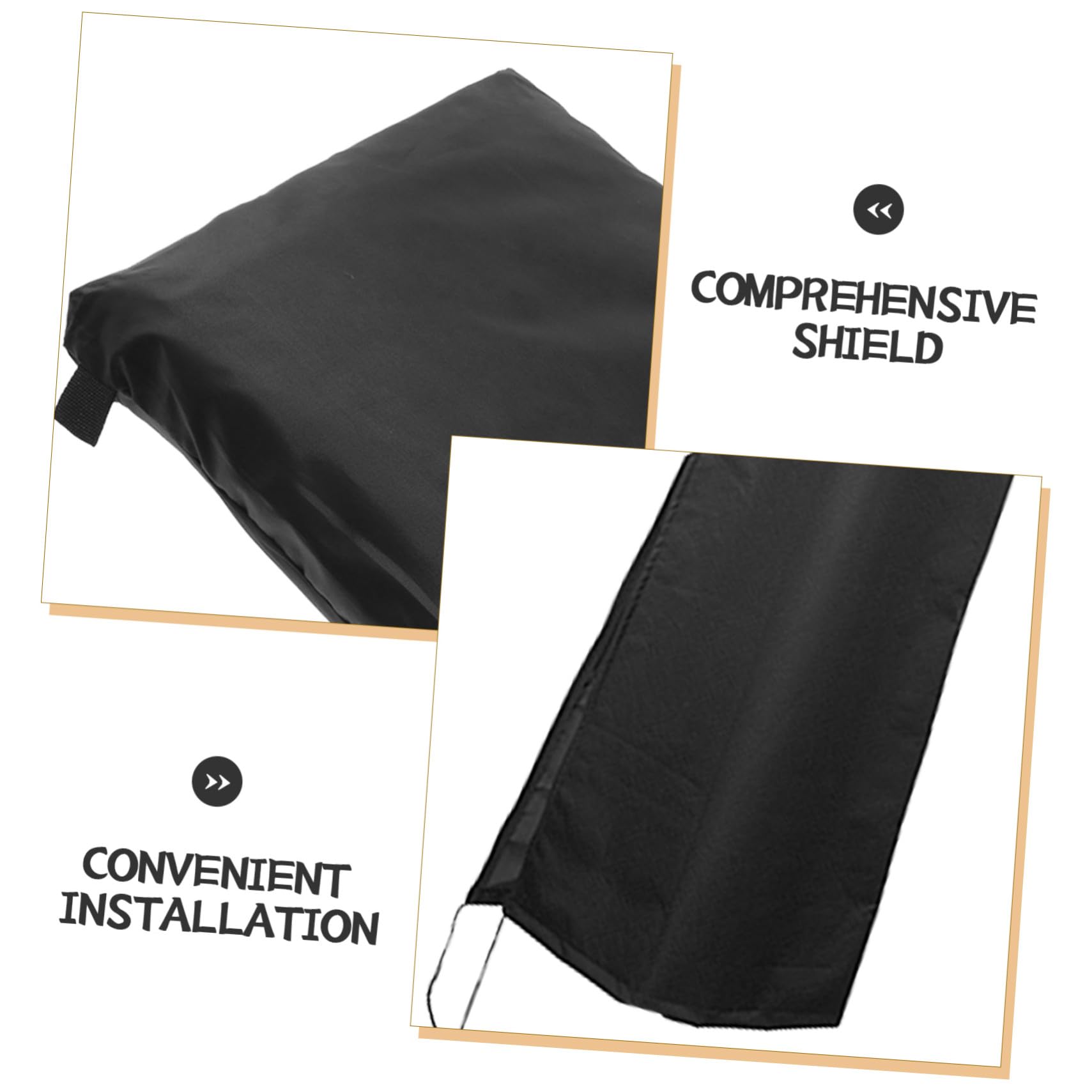 SEWACC Wasserdichte Schutzhülle für Terrassenschirme Outdoor Sonnenschirmabdeckung mit Reißverschluss Geeignet für Ampelschirme Garten und Poolbereich Robustes Polyester-material