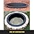 Outdoor Fire Pit Ring Insert, 36-Inch Outer/30-Inch Inner Diameter, 3.0mm Thick Solid Steel Liner - DIY Campfire Ring Above or In-Ground