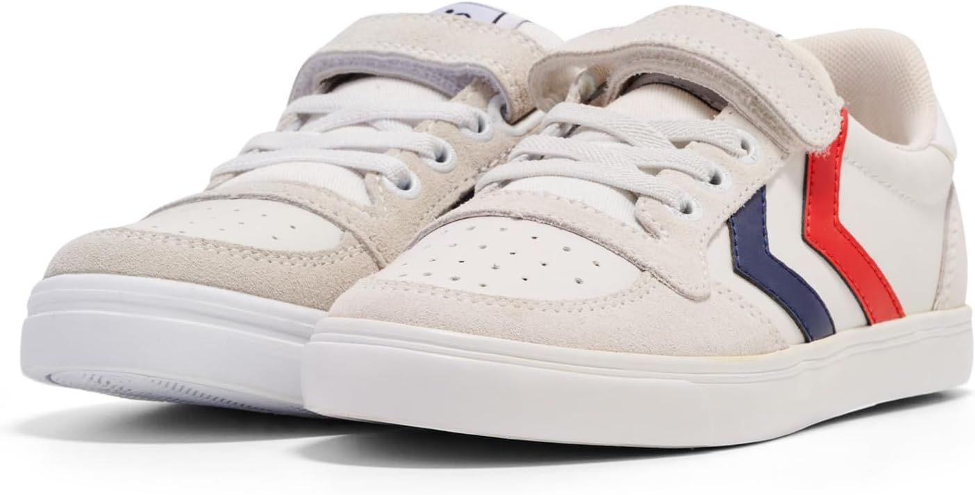 Hummel Unisex-Child Slimmer Stadil Leather Low Jr