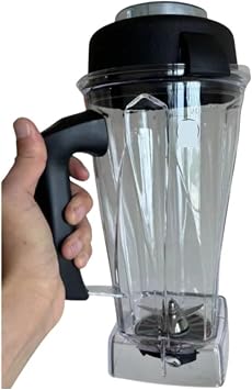 64oz Mixing Cup, Compatible For VitaMix, TNC5200/6300/VM0109 Wall Breaker Replacement Mixing Cup