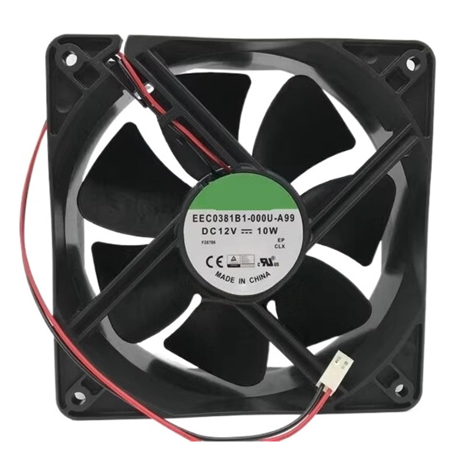 PEQYUACTE 12038 EEC0381B1-000U-A99 12V 10W 12cm Cooling Fan