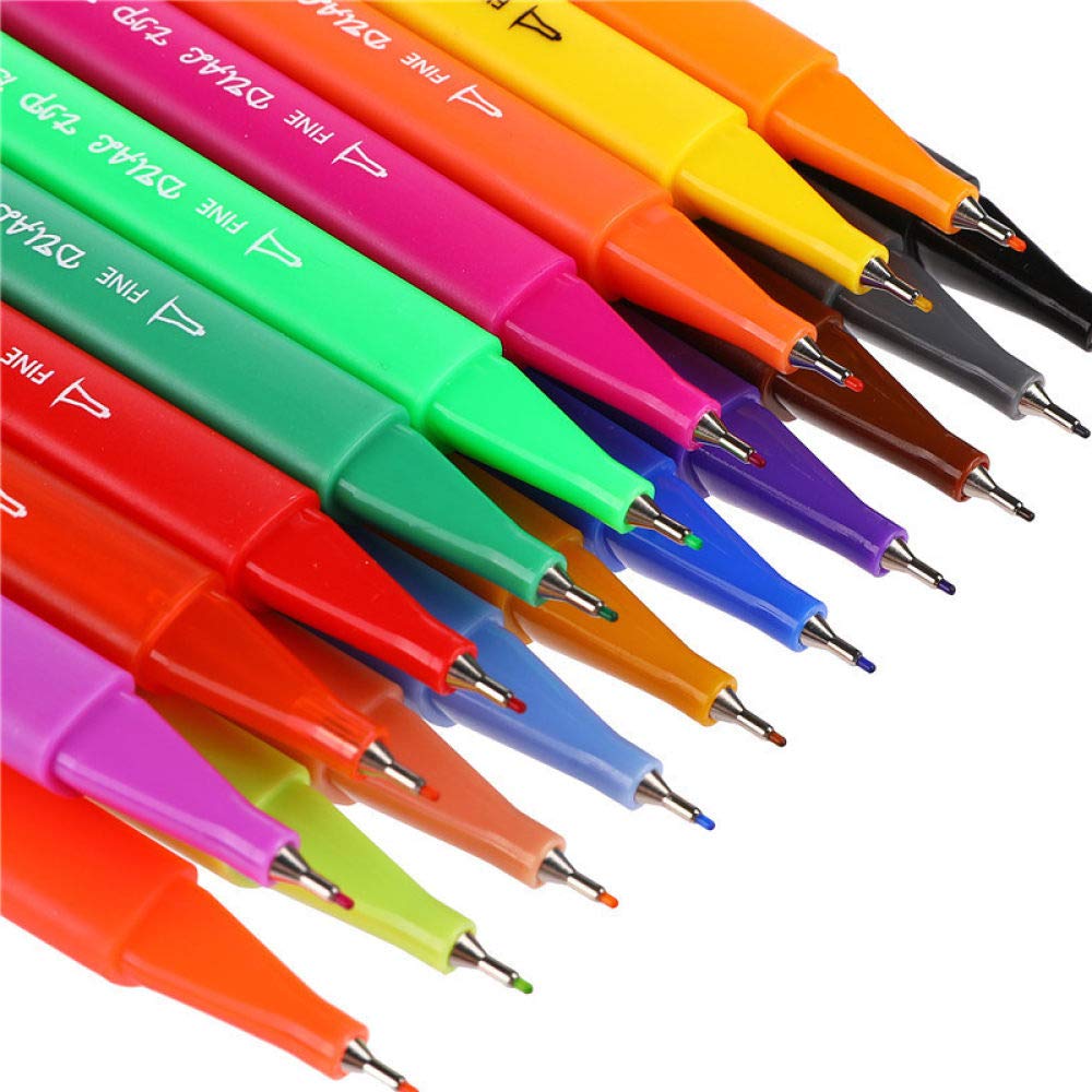 Aquarellstift 12/24/36/48/72/100 Tinte Farbiges Kunstmarker-Set Kalligraphie Doppelpinsel zum Zeichnen Malen Aquarellstift Schreibwaren 100 Farben