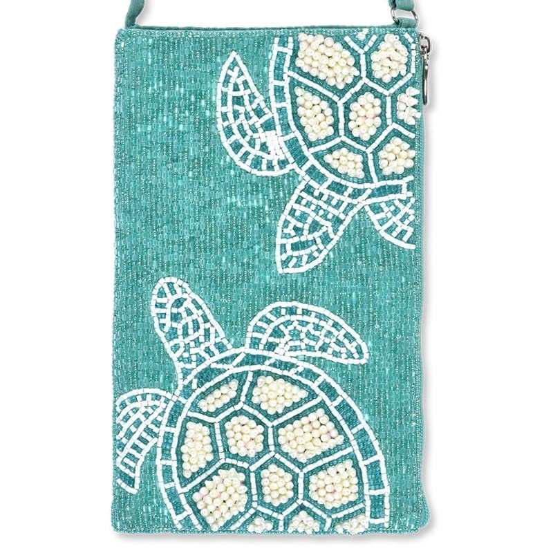 Bamboo Trading Club Bag Swimming Turtle, 7.5-inch Width2