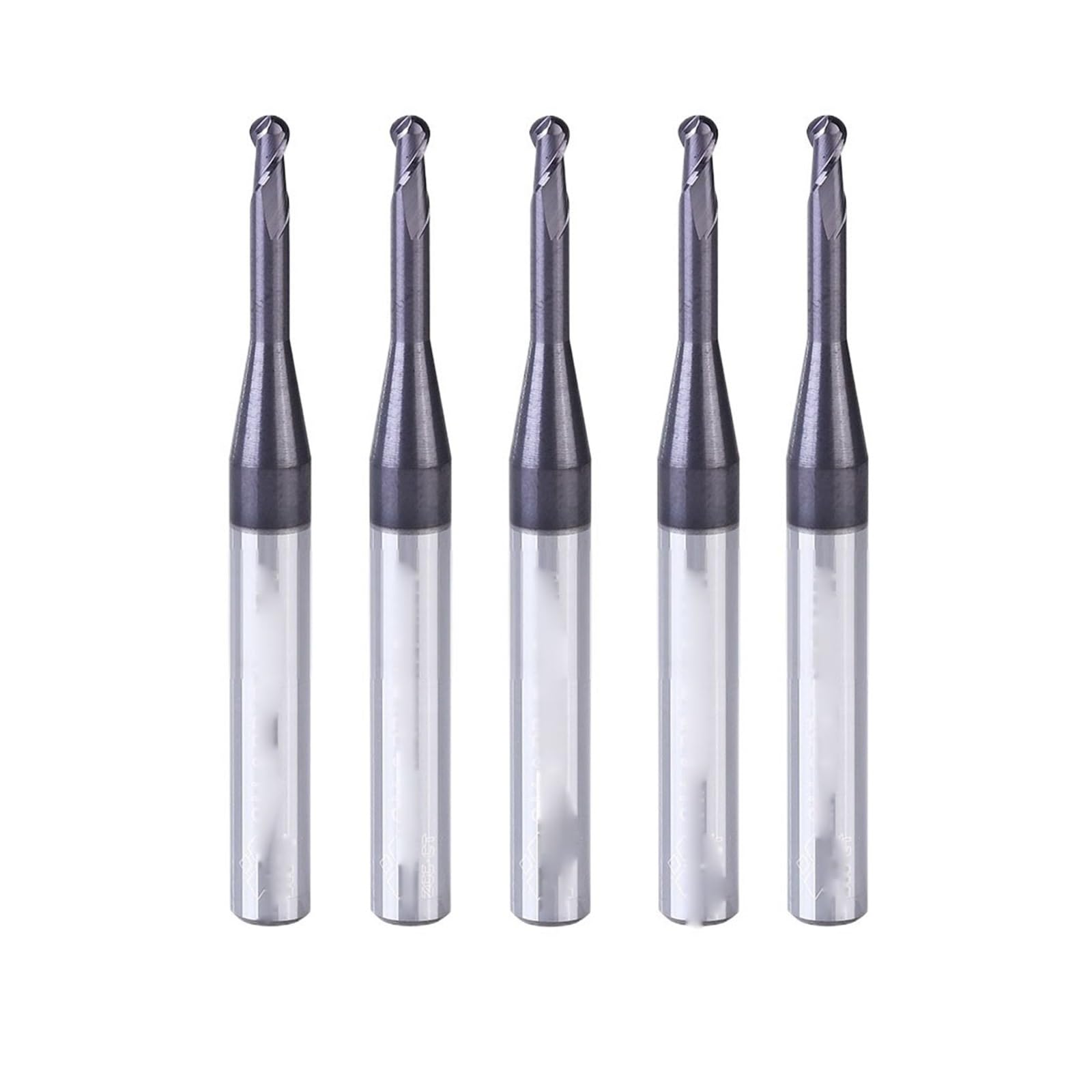 Fresa de punta bola GM-2BP de carburo sólido para mecanizado CNC de acero