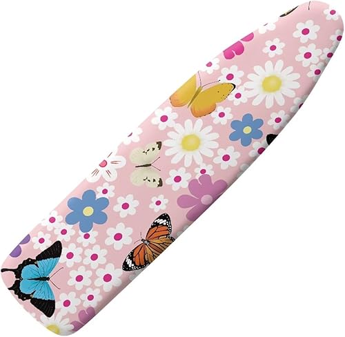 Miniatura 6 de Funda para tabla de planchar de leopardo y almohadilla de tamaño estándar para tabla de planchar y almohadilla de ventilación extra ancha para mesa