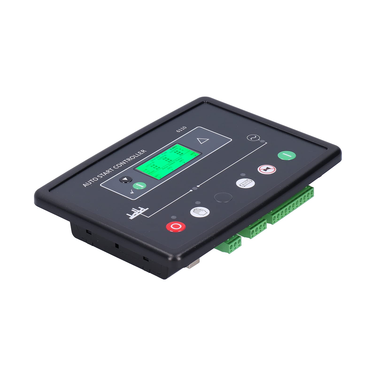 Módulo de Control del Generador Controlador Electrónico con Pantalla LCD para Unidades Individuales Monitoreo del Motor de 8-35 V CC