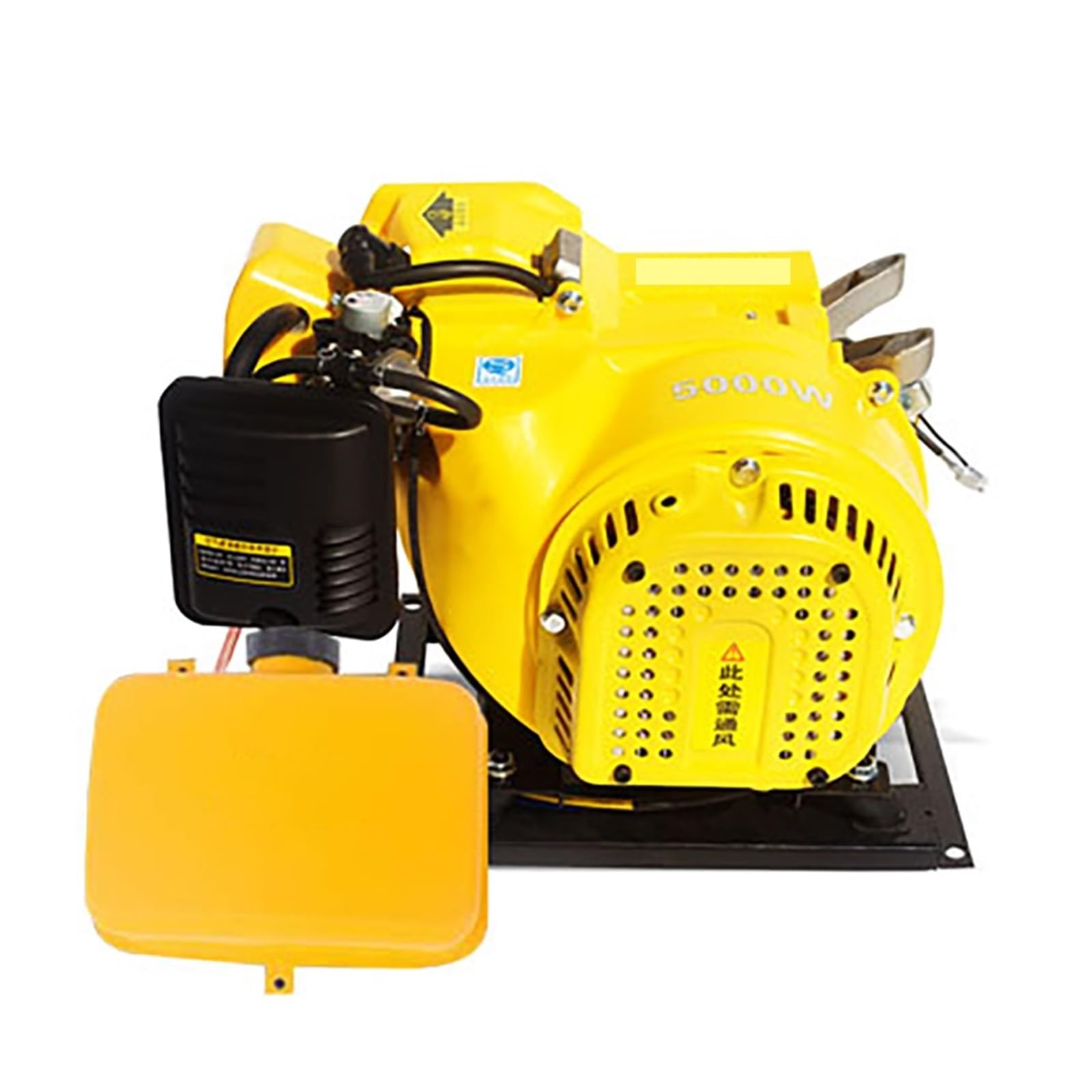 5KW Electric Vehicle Gasoline Generator Range Extender Electric Start Automatic Frequency Conversion Electric Tricycle Generator(Split Tank,60V)
