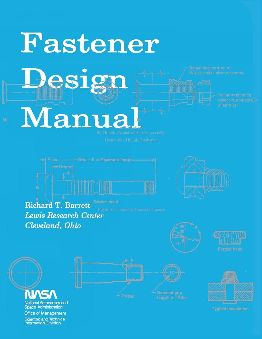 Fastener Design Manual: NASA Reference Publication 1228