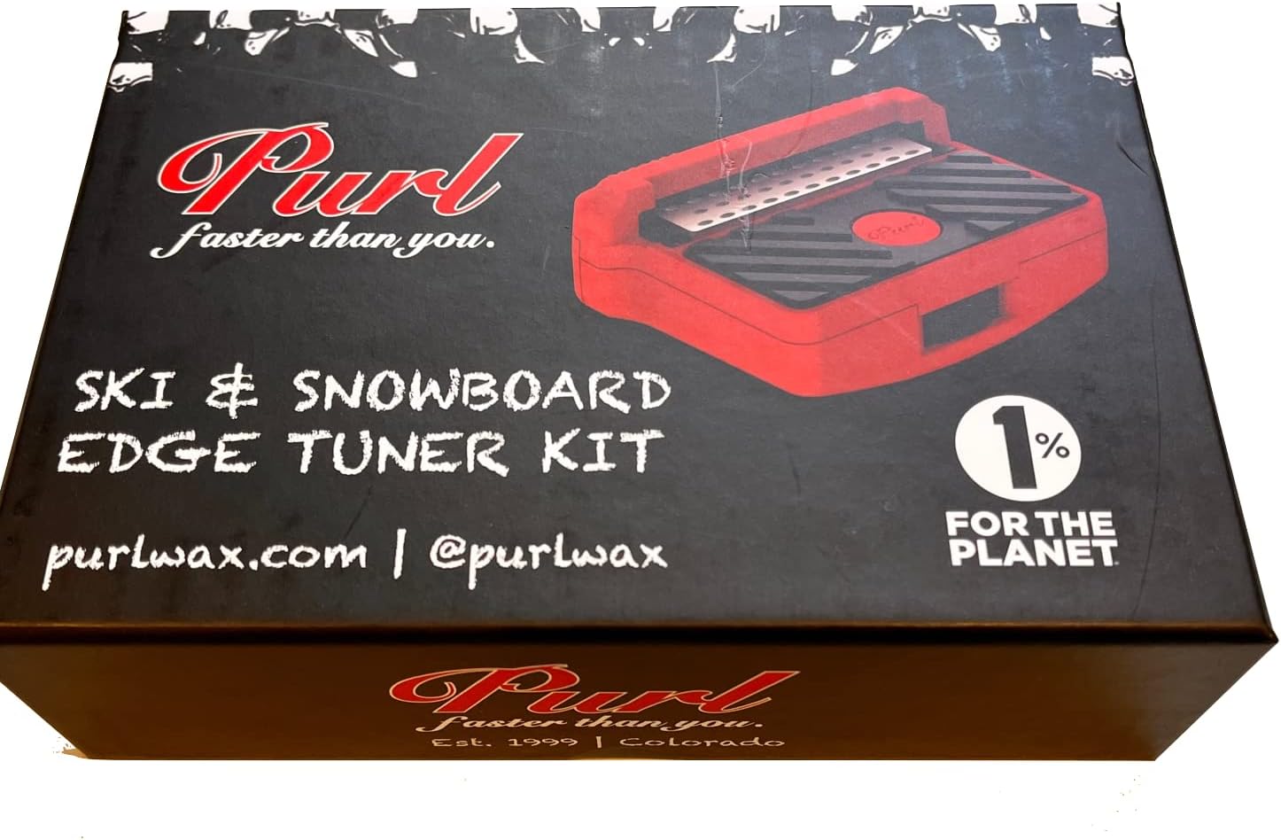 PURL Ski & Snowboard Edge Sharpener Tuner Kit Sports