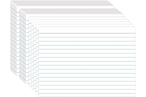 5x7 Index Cards: Lined Flashcards for Efficient Studying and Organization