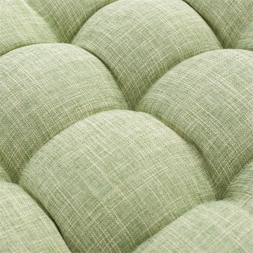 Coussin de méditation épais et confortable grand format bleu x2
